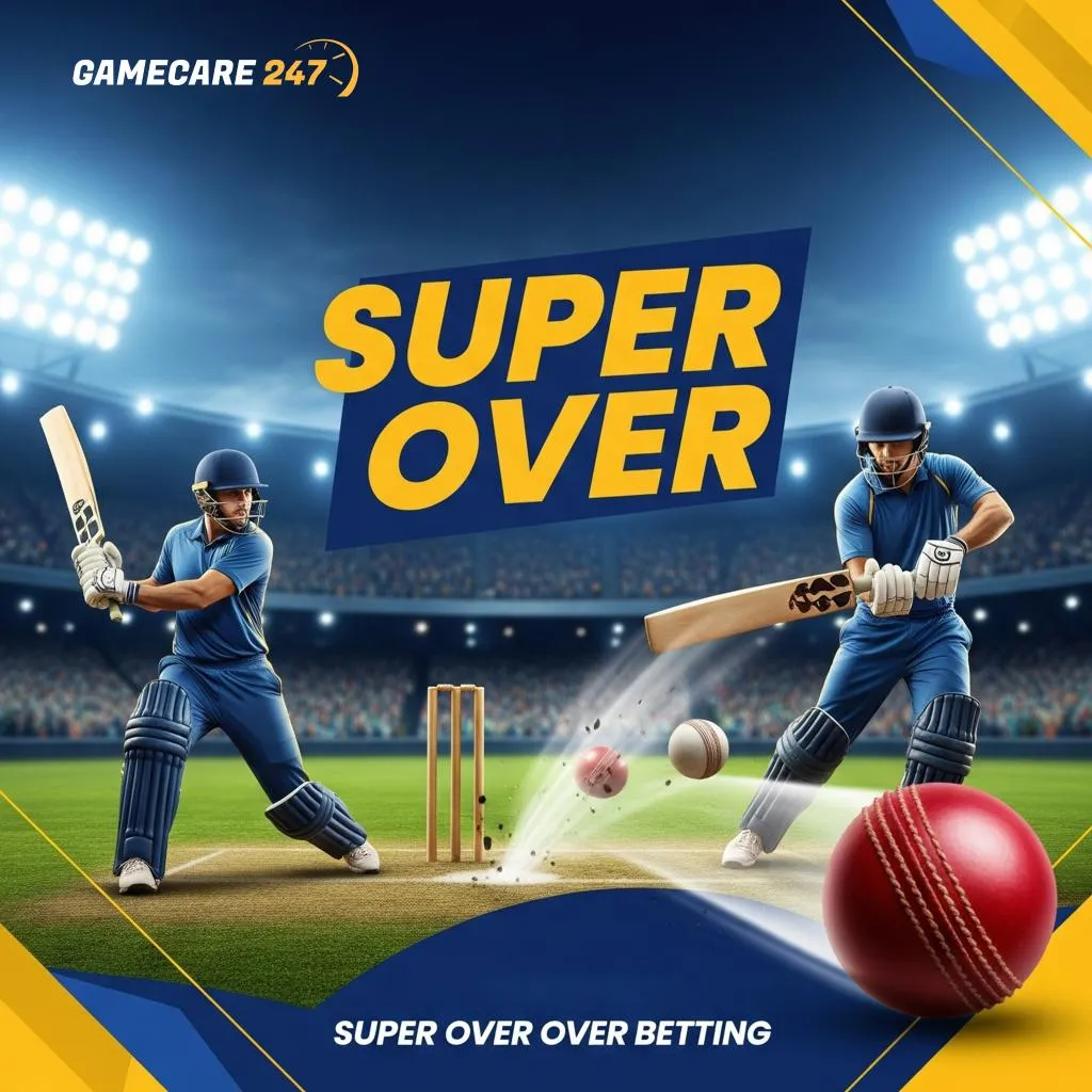 A thrilling cricket super over game where every ball counts, by playgamecare247